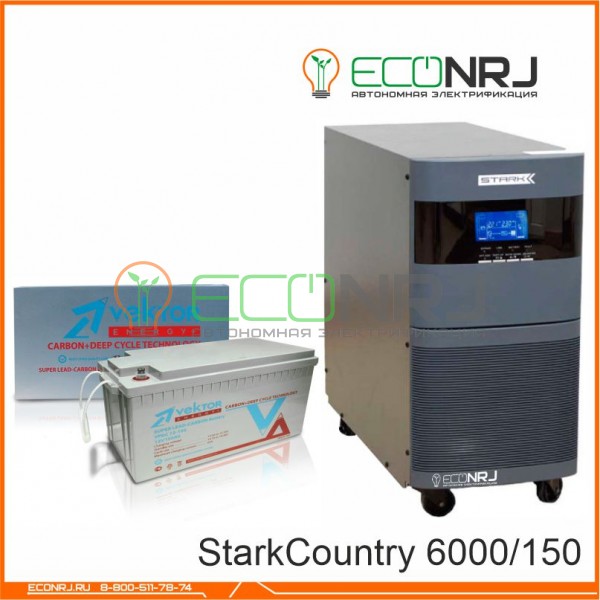 Stark Country 6000 Online, 12А + Vektor VPbC 12-150