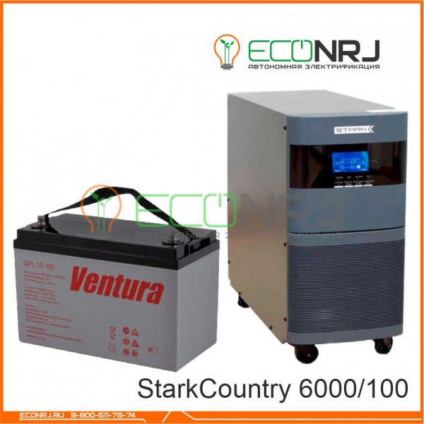 Stark Country 6000 Online, 12А + Ventura GPL 12-100