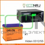 ИБП Hiden Control HPS20-0312 + Аккумуляторная батарея Delta DTM 1255 L