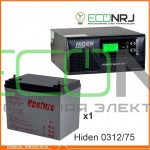 ИБП Hiden Control HPS20-0312 + Аккумуляторная батарея Ventura GPL 12-75