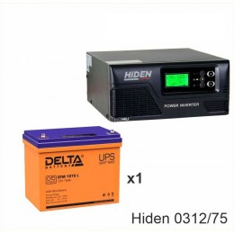 ИБП Hiden Control HPS20-0312 + Delta DTM 1275 L