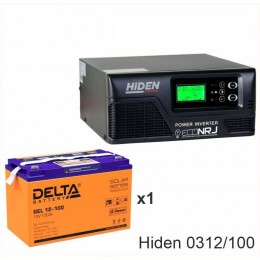 ИБП Hiden Control HPS20-0312 + Delta GEL 12-100