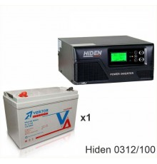 ИБП Hiden Control HPS20-0312 + Vektor GL 12-100