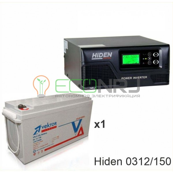 ИБП Hiden Control HPS20-0312 + Аккумуляторная батарея Vektor GL 12-150