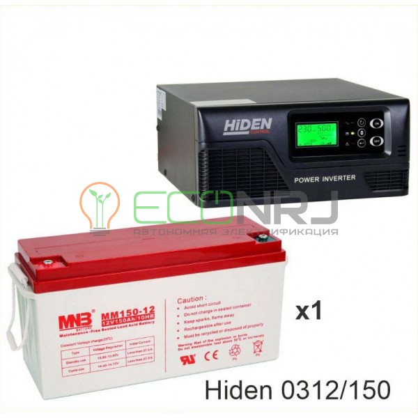 ИБП Hiden Control HPS20-0312 + Аккумуляторная батарея MNB MМ150-12