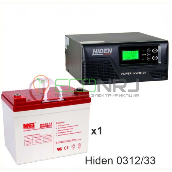 ИБП Hiden Control HPS20-0312 + Аккумуляторная батарея MNB MМ33-12