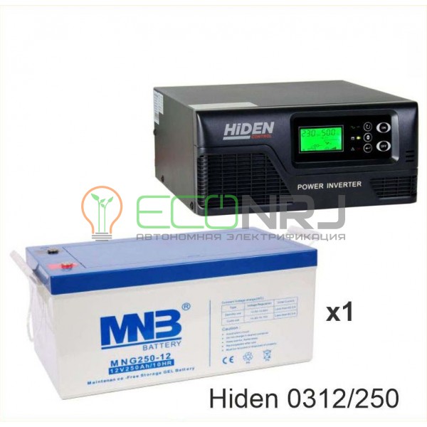 ИБП Hiden Control HPS20-0312 + Аккумуляторная батарея MNB MNG250-12