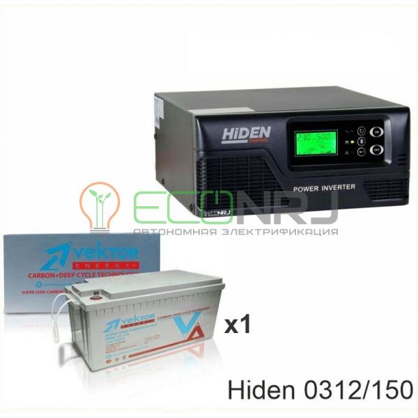 ИБП Hiden Control HPS20-0312 + Аккумуляторная батарея Vektor VPbC 12-150