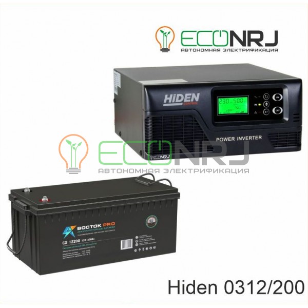 ИБП Hiden Control HPS20-0312 + Аккумуляторная батарея ВОСТОК PRO СХ-12200