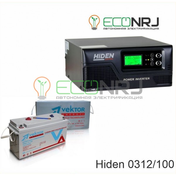 ИБП Hiden Control HPS20-0312 + Аккумуляторная батарея Vektor VPbC 12-100