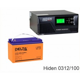 ИБП Hiden Control HPS20-0312 + Delta DTM 12100 L