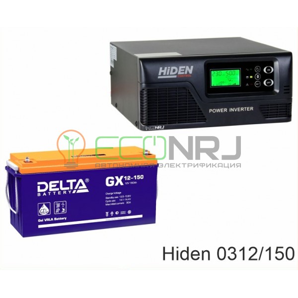 ИБП Hiden Control HPS20-0312 + Аккумуляторная батарея Delta GX 12-150