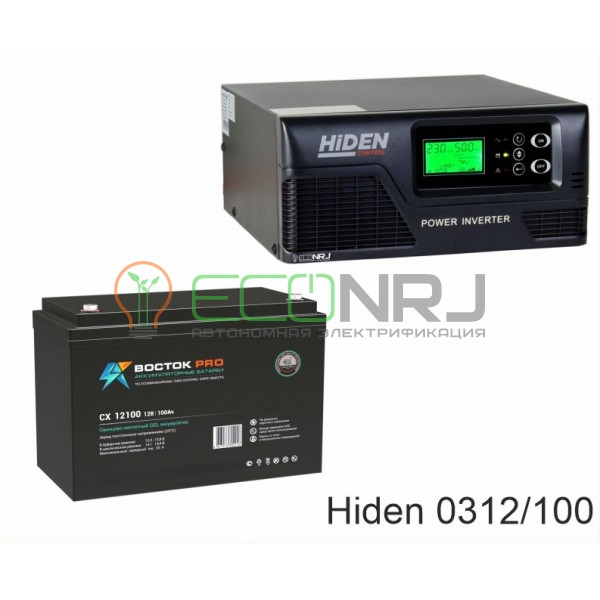ИБП Hiden Control HPS20-0312 + Аккумуляторная батарея ВОСТОК PRO СХ-12100
