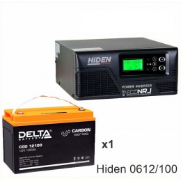 ИБП Hiden Control HPS20-0612 + Delta CGD 12100