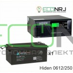 ИБП Hiden Control HPS20-0612 + Аккумуляторная батарея ВОСТОК PRO СК-12250