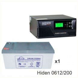 ИБП Hiden Control HPS20-0612 + LEOCH DJM12200