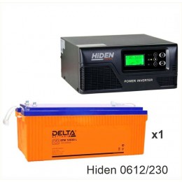 ИБП Hiden Control HPS20-0612 + Delta DTM 12230 L