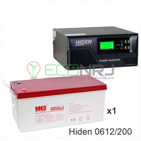 ИБП Hiden Control HPS20-0612 + Аккумуляторная батарея MNB MМ200-12
