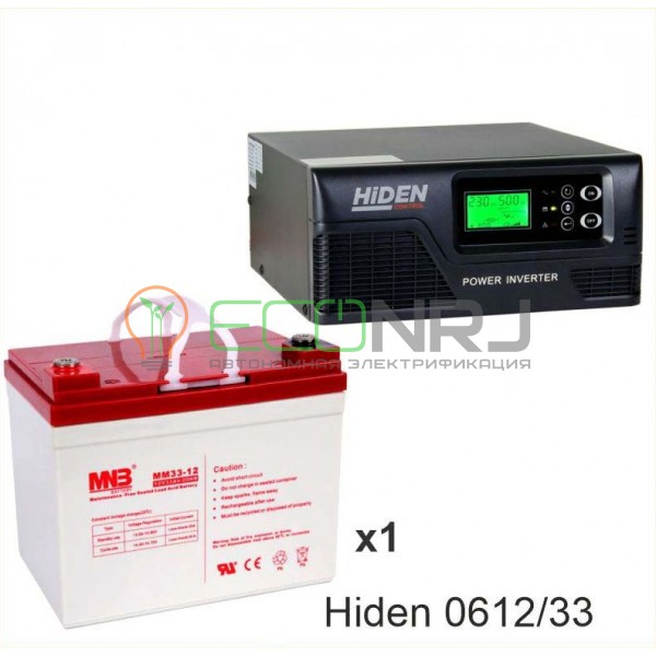 ИБП Hiden Control HPS20-0612 + Аккумуляторная батарея MNB MМ33-12