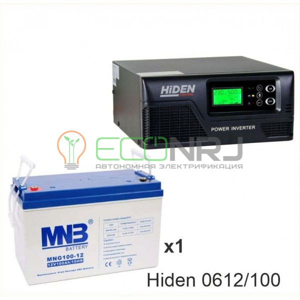 ИБП Hiden Control HPS20-0612 + Аккумуляторная батарея MNB MNG100-12