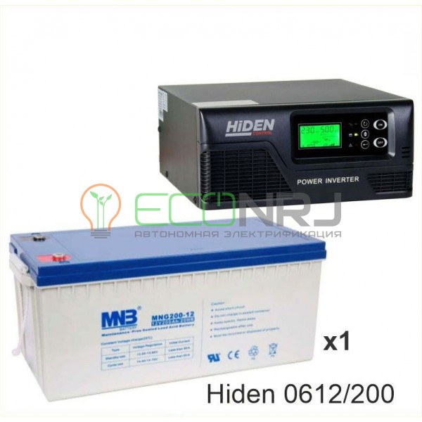 ИБП Hiden Control HPS20-0612 + Аккумуляторная батарея MNB MNG200-12