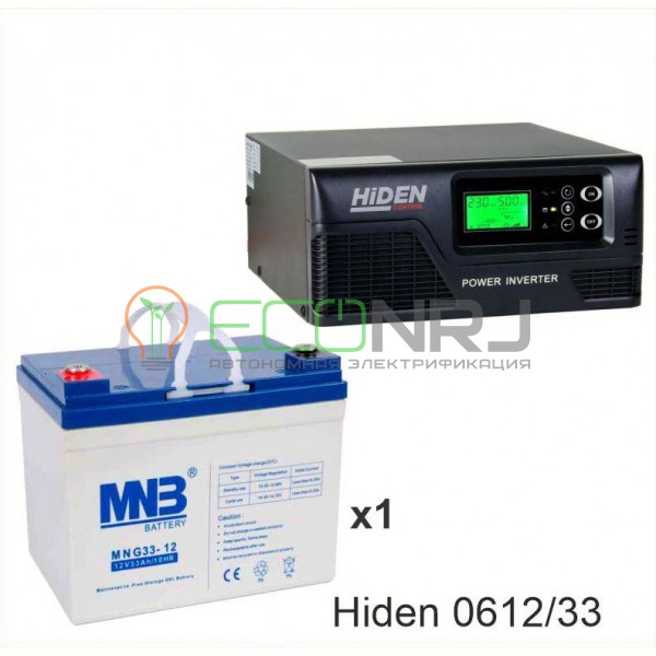ИБП Hiden Control HPS20-0612 + Аккумуляторная батарея MNB MNG33-12