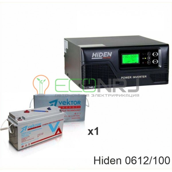 ИБП Hiden Control HPS20-0612 + Аккумуляторная батарея Vektor VPbC 12-100