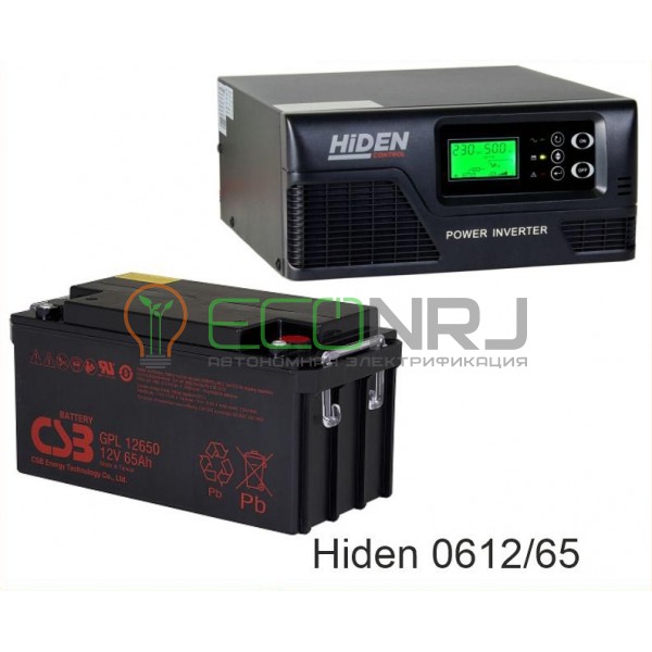 ИБП Hiden Control HPS20-0612 + Аккумуляторная батарея CSB GPL12650