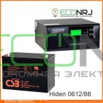ИБП Hiden Control HPS20-0612 + Аккумуляторная батарея CSB GPL12880