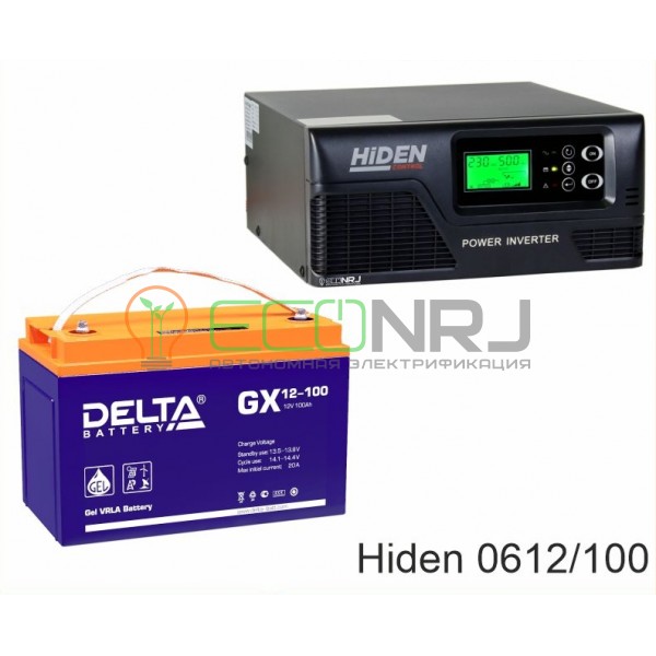 ИБП Hiden Control HPS20-0612 + Аккумуляторная батарея Delta GX 12-100