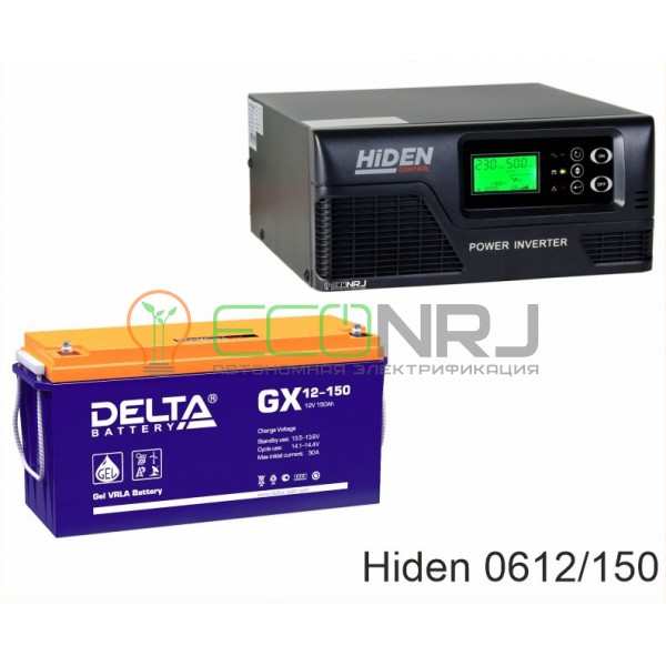 ИБП Hiden Control HPS20-0612 + Аккумуляторная батарея Delta GX 12-150