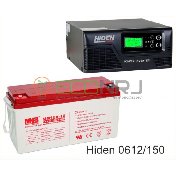 ИБП Hiden Control HPS20-0612 + Аккумуляторная батарея MNB MМ150-12