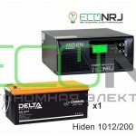 ИБП Hiden Control HPS20-1012 + Аккумуляторная батарея Delta CGD 12200