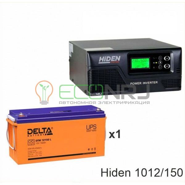 ИБП Hiden Control HPS20-1012 + Аккумуляторная батарея Delta DTM 12150 L