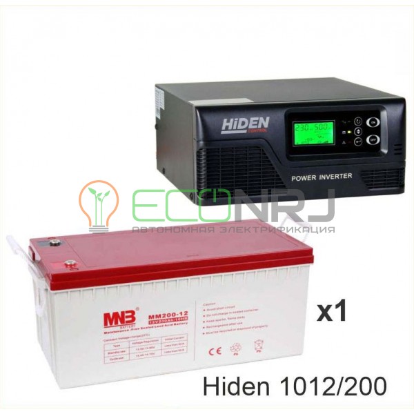 ИБП Hiden Control HPS20-1012 + Аккумуляторная батарея MNB MМ200-12