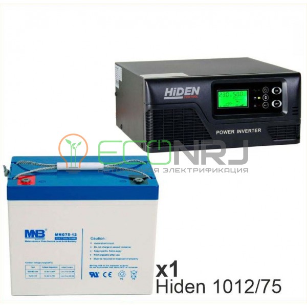ИБП Hiden Control HPS20-1012 + Аккумуляторная батарея MNB MNG75-12