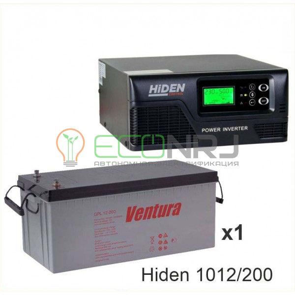 ИБП Hiden Control HPS20-1012 + Аккумуляторная батарея Ventura GPL 12-200
