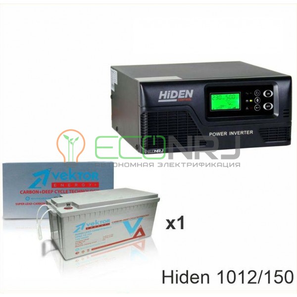 ИБП Hiden Control HPS20-1012 + Аккумуляторная батарея Vektor VPbC 12-150