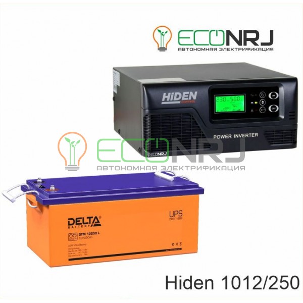 ИБП Hiden Control HPS20-1012 + Аккумуляторная батарея Delta DTM 12250 L