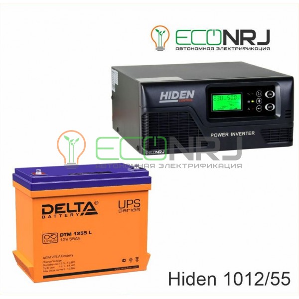 ИБП Hiden Control HPS20-1012 + Аккумуляторная батарея Delta DTM 1255 L