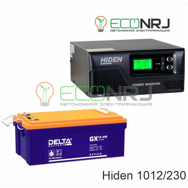 ИБП Hiden Control HPS20-1012 + Аккумуляторная батарея Delta GX 12-230
