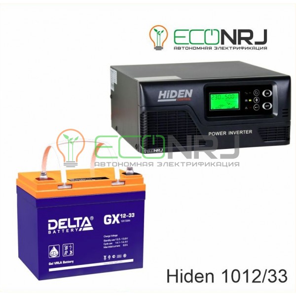 ИБП Hiden Control HPS20-1012 + Аккумуляторная батарея Delta GX 12-33