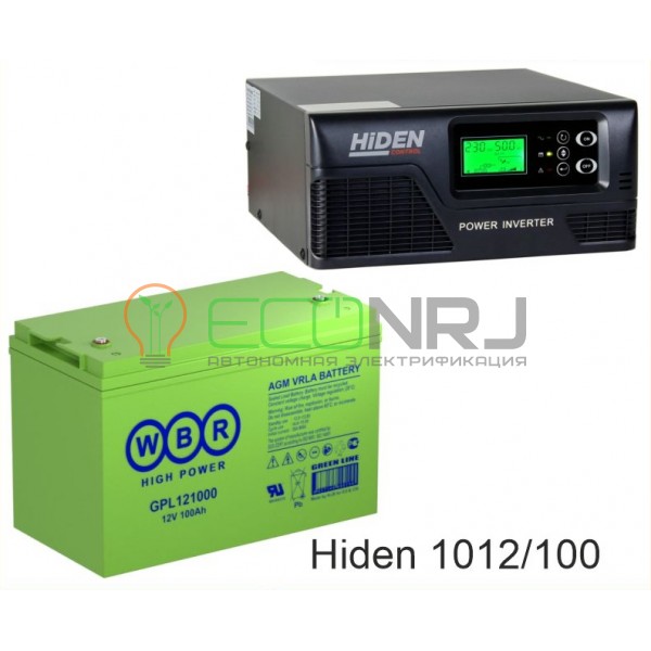 ИБП Hiden Control HPS20-1012 + Аккумуляторная батарея WBR GPL121000