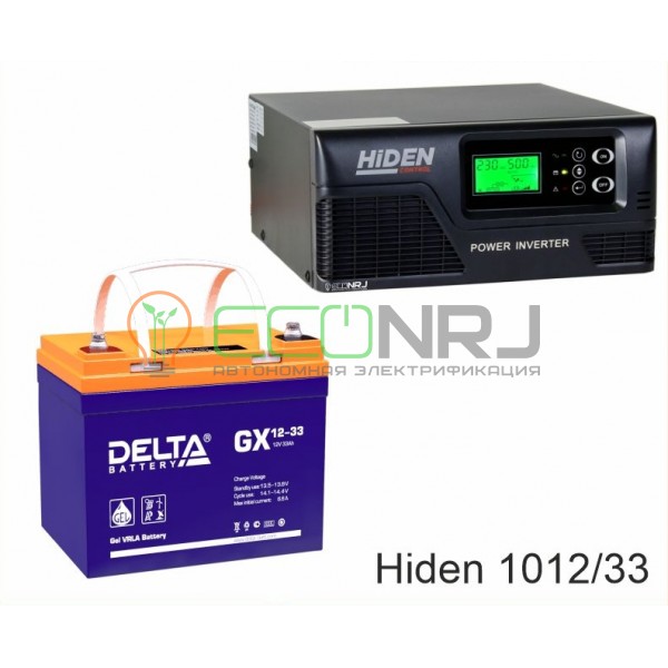 ИБП Hiden Control HPS20-1012 + Аккумуляторная батарея Delta GX 12-33
