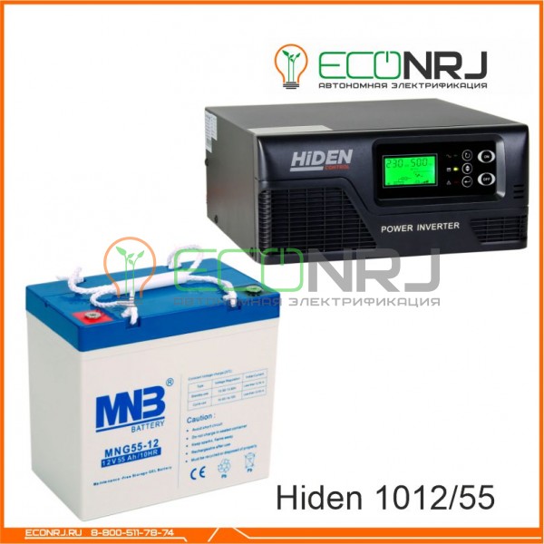 ИБП Hiden Control HPS20-1012 + Аккумуляторная батарея MNB MNG55-12