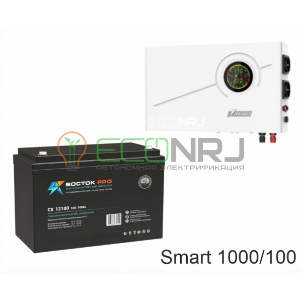 ИБП Powerman Smart 1000 INV + Аккумуляторная батарея ВОСТОК PRO СХ-12100