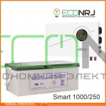 ИБП Powerman Smart 1000 INV + Аккумуляторная батарея LEOCH DJM12250