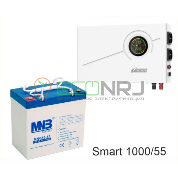 ИБП Powerman Smart 1000 INV + Аккумуляторная батарея MNB MNG55-12