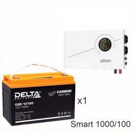 ИБП Powerman Smart 1000 INV + Delta CGD 12100