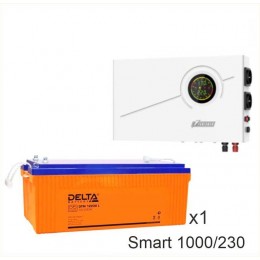 ИБП Powerman Smart 1000 INV + Delta DTM 12230 L